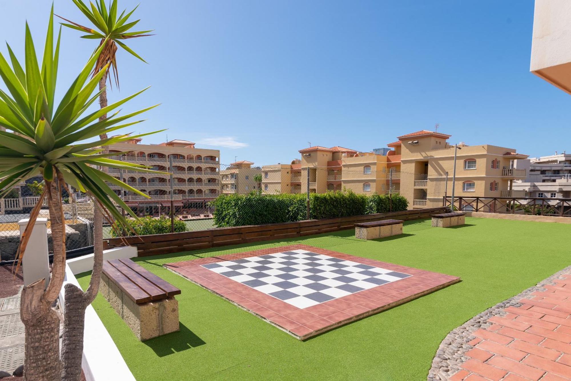 圣米格尔德阿沃纳Casa Soleil Golf Del Sur公寓 外观 照片